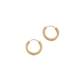 Ór |Gold- Plated Creole Hoops