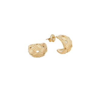 Ór | Woven Glow Hoops