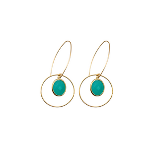Ór | Turquoise Aura Earrings