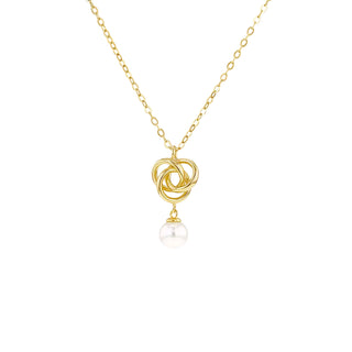 Freshwater Pearl Knot Necklace