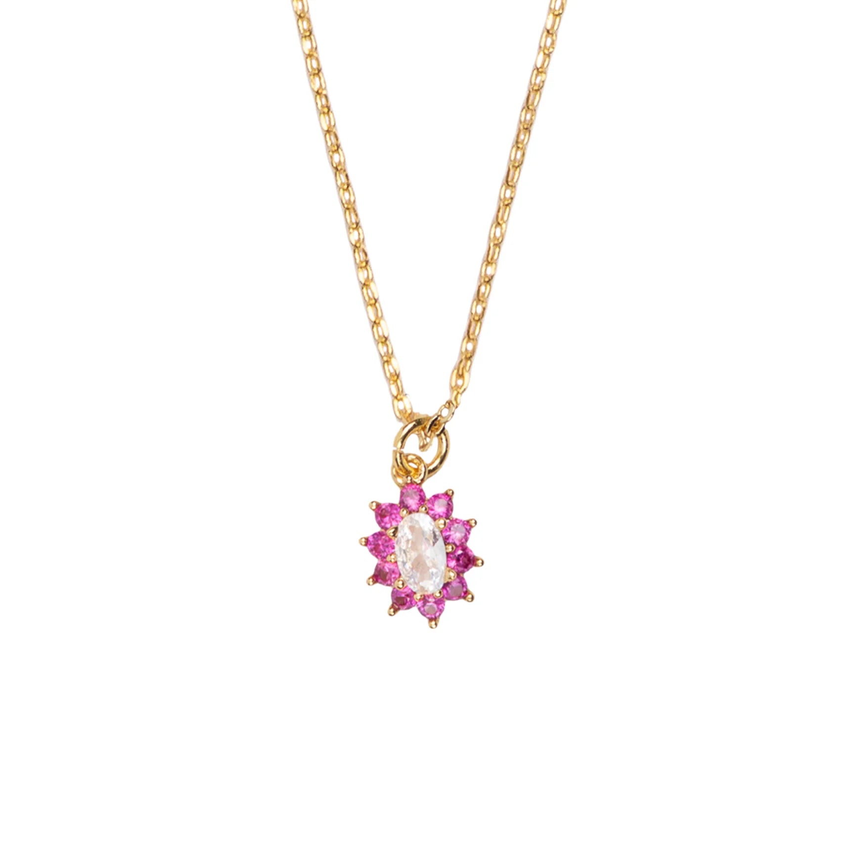 Pink Diana Necklace