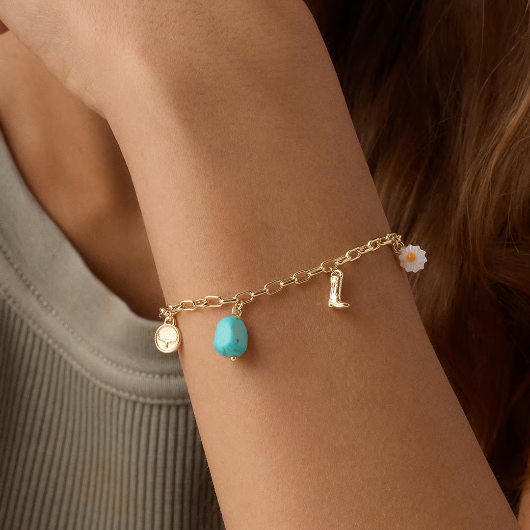 Western Mini Charm Bracelet