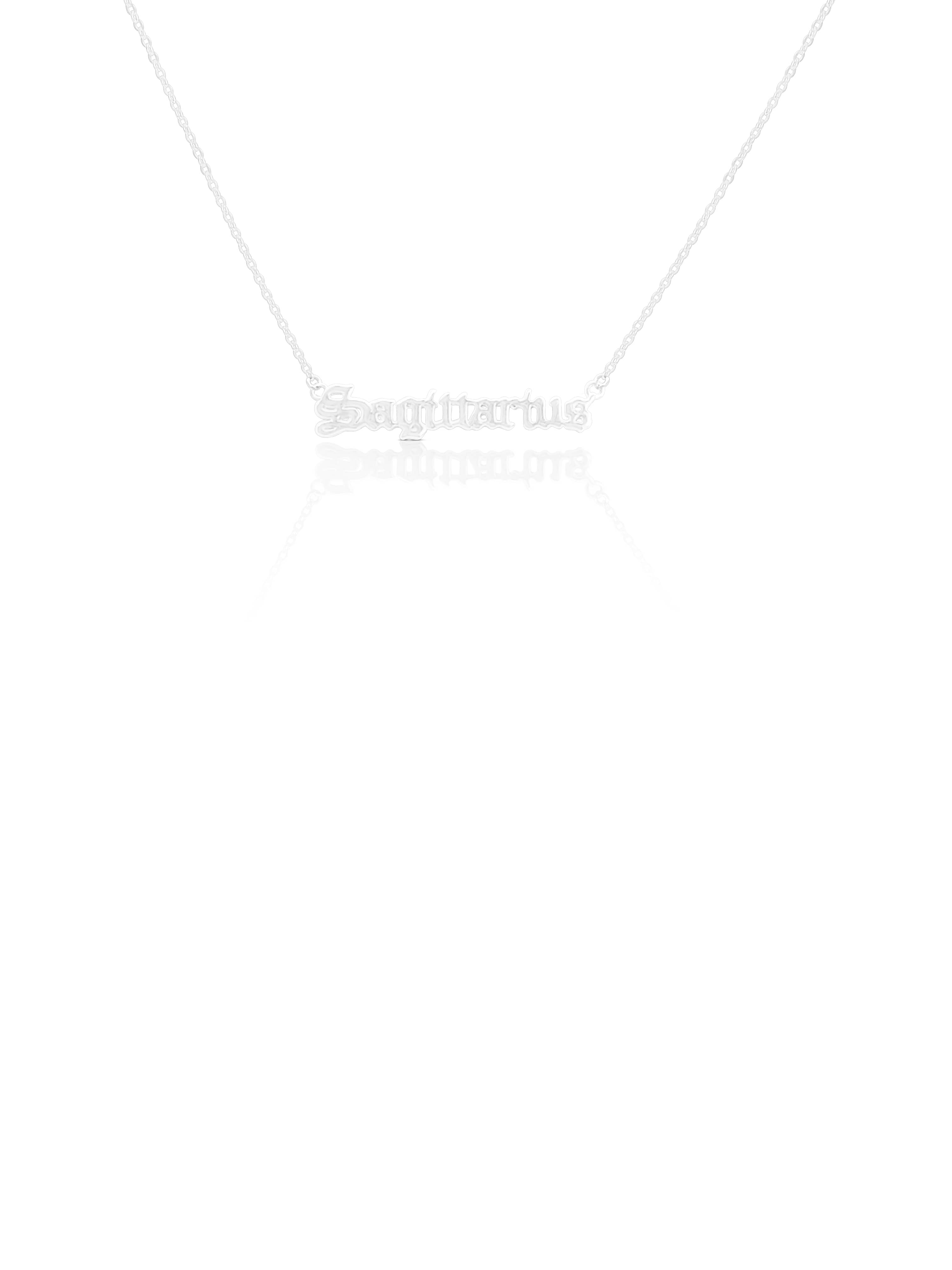 Sterling Silver Star Sign Necklace