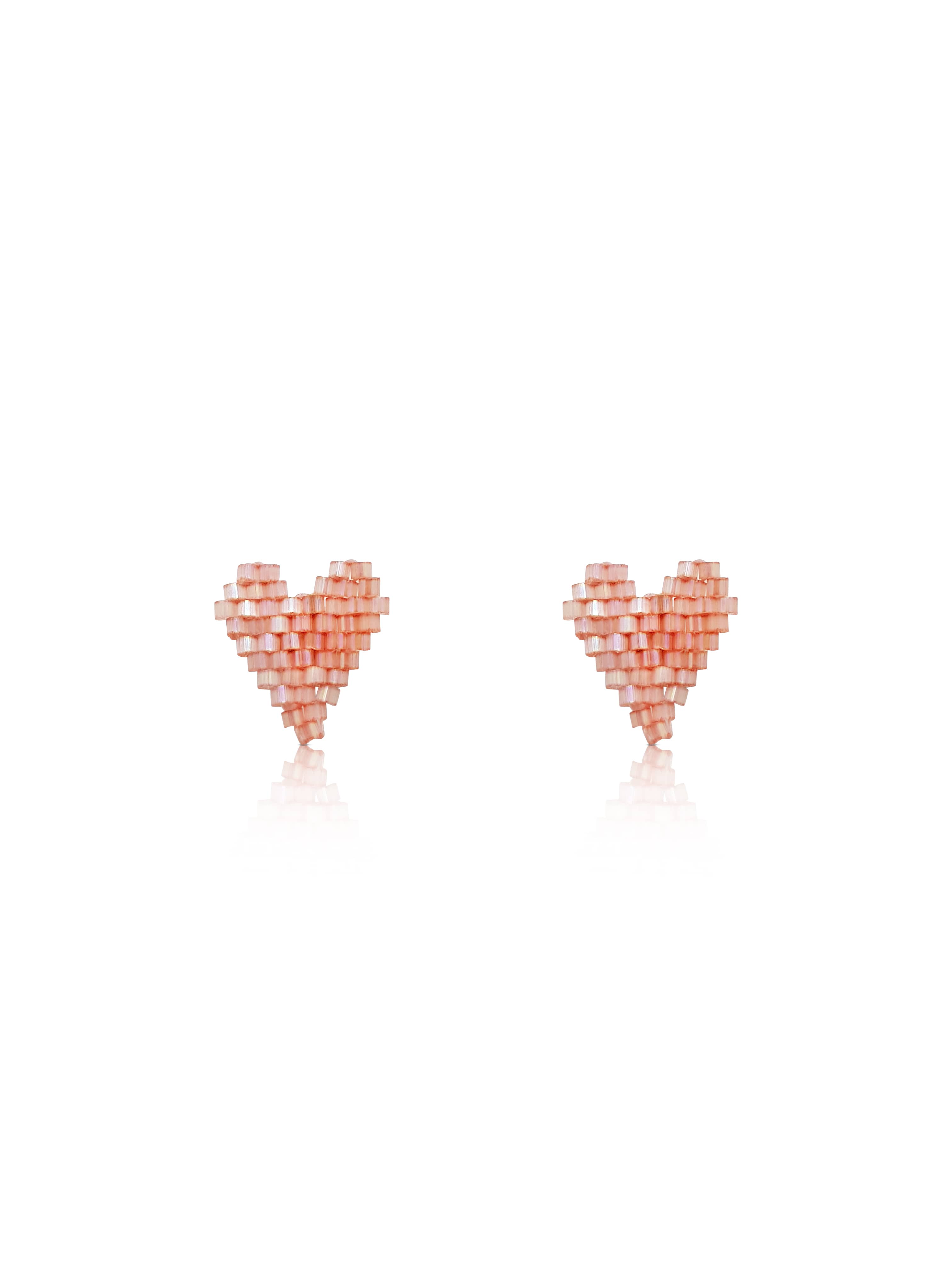 Pink Heartsy Earrings