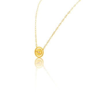 Gold Evil Eye Necklace