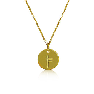 Gold Ogham Necklace