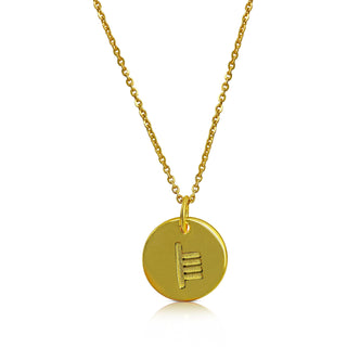 Gold Ogham Necklace