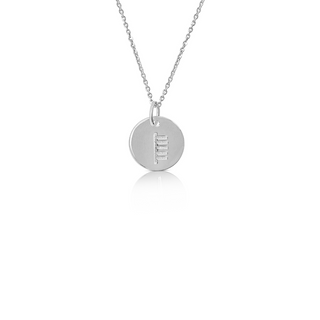 Sterling Silver Ogham Necklace